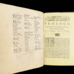 La Sinagoga de gl’ignoranti – Tommaso Garzoni – 1589 | First Edition, Vellum