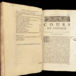Cours de Chymie – Nicolas Lémery – 1716 | Illustrated Chemistry Experiments