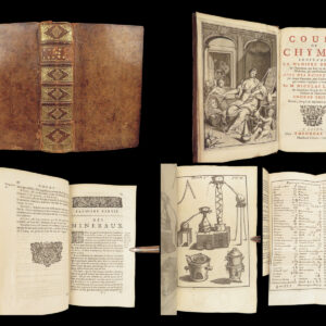 Cours de Chymie – Nicolas Lémery – 1716 | Illustrated Chemistry Experiments