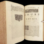 Cours de Chymie – Nicolas Lémery – 1716 | Illustrated Chemistry Experiments