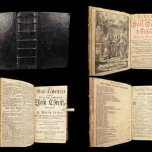 1788 – German Bible – Martin Luther | Lutheran Commentary – Nurnberg Endters