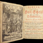 1788 – German Bible – Martin Luther | Lutheran Commentary – Nurnberg Endters