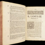 Observations on the Acts of Parliament – George Mackenzie – 1686 | First Edition, Witchcraft Law