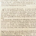 Observations on the Acts of Parliament – George Mackenzie – 1686 | First Edition, Witchcraft Law