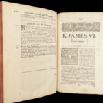 Observations on the Acts of Parliament – George Mackenzie – 1686 | First Edition, Witchcraft Law