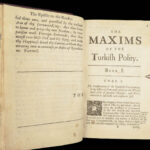 The Present State of the Ottoman Empire – Paul Rycaut – 1682 | Turkish Military & Wars