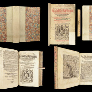 1597 – Enormous Catholic Postil by Jakob Feucht | German, Liturgical Prayer Calendar