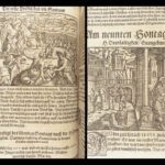 1597 – Enormous Catholic Postil by Jakob Feucht | German, Liturgical Prayer Calendar