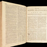 The Scots Magazine – 1763 | Edinburgh & Philippines, Illustrated Satire