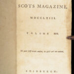 The Scots Magazine – 1763 | Edinburgh & Philippines, Illustrated Satire