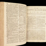 The Scots Magazine – 1763 | Edinburgh & Philippines, Illustrated Satire