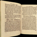 1576 – Holy Roman Empire Feudal Law – Ulrich Zasius – 1576 | First Edition Lehenrecht