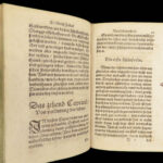 1576 – Holy Roman Empire Feudal Law – Ulrich Zasius – 1576 | First Edition Lehenrecht