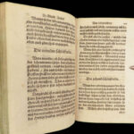 1576 – Holy Roman Empire Feudal Law – Ulrich Zasius – 1576 | First Edition Lehenrecht