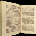 1576 – Holy Roman Empire Feudal Law – Ulrich Zasius – 1576 | First Edition Lehenrecht