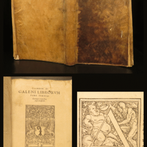 Galeni Librorum pars tertia – Galen – 1538 | Greek Folio, Fevers & Diseases