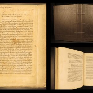 Divinae Institutiones – Lactantius – 1474 | Roma Incunable, Han & Cardella
