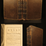 An Essay Concerning Human Understanding – John Locke – 1731 | 2 Volume Set