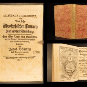 1730 – Jakob Böhme – German Mystical Philosophy | Sex Puncta Theosophica