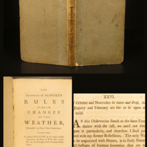 Shepherd of Banbury’s Rules – John Claridge – 1744 | First Edition Newtonian Weather