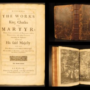 Eikon Basilika – King Charles I – 1687 | Stuart Royalist Folio, Gauden