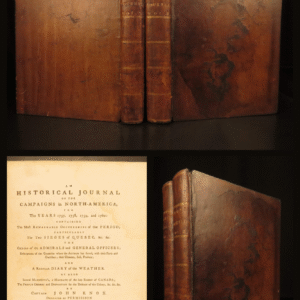 An Historical Journal – John Knox – 1769 | First Edition | Seven Years’ War History