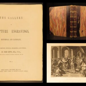 1847 – Illustrated Bible & Scenes Landscapes – John Kitto | Holy Land Engravings