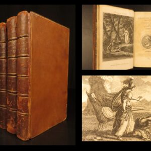 1799 – Orlando Furiosa by Ludovico Ariosto | English 5 Volume Set, Illustrated