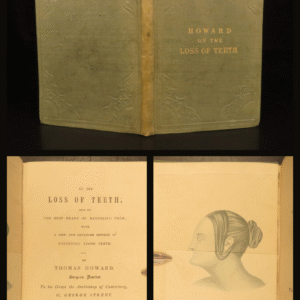 1860 – on the loss of teeth | early dentistry, medicine & tooth surgery