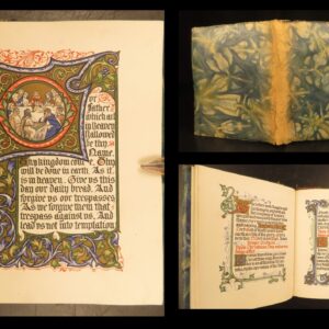 1925 – holy communion prayer book – illuminated | church of england, king george v