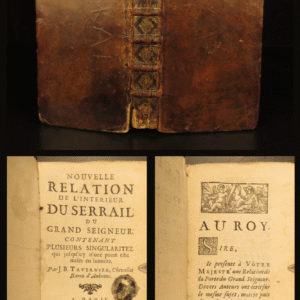 1680 – Tavernier Voyages in Constantinople | Ottoman Empire du Serrail