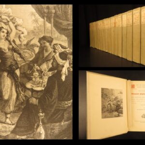 1886 – Arabian Nights by Robert Burton | Limited, 17 Volume Bagdad Edition