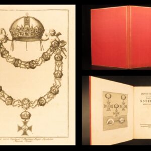 1764 – Statutes of the Order of Saint Stephen | Maria Theresa, Engravings of Knights