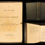 The Life and Times of Alexander Hamilton – Schmucker – 1856 | 1st Ed., US Founding Father Biography