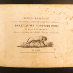 1824 – Engravings of Rome, Achille Parboni | 67 Views of Rome, Ruins & Architecture