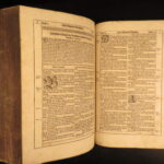 Biblia – Heilige Schrfit, 1667 | German Language | Enormous Zurich Bible