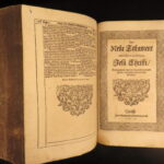 Biblia – Heilige Schrfit, 1667 | German Language | Enormous Zurich Bible