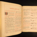 1893 – Missale Romanum, Catholic Church | Decorative Gilt Binding, Bavaria Folio