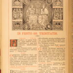 1893 – Missale Romanum, Catholic Church | Decorative Gilt Binding, Bavaria Folio