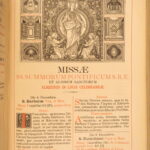 1893 – Missale Romanum, Catholic Church | Decorative Gilt Binding, Bavaria Folio