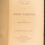1855 – Life of George Washington – Jared Sparks | Early Americana & Colonial United States