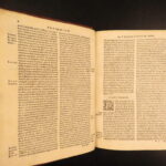 1584 – Catena Aurea – Thomas Aquinas | First Edition NT Bible Commentary