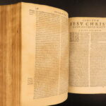 1584 – Catena Aurea – Thomas Aquinas | First Edition NT Bible Commentary