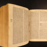 1584 – Catena Aurea – Thomas Aquinas | First Edition NT Bible Commentary