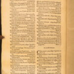 1584 – Catena Aurea – Thomas Aquinas | First Edition NT Bible Commentary