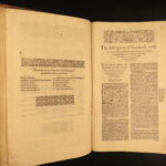 Chronicles of Scotland – Raphael Holinshed – 1587 | English Black-Letter Folio
