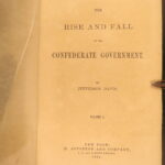 1881 – The Rise and Fall of the Confederate Government – Jefferson Davis | First Edition