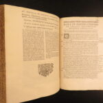 1677 Diocese of Rouen 1ed Catholic Synods & Councils Normandy France Pommeraye