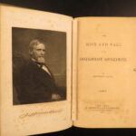 1881 – The Rise and Fall of the Confederate Government – Jefferson Davis | First Edition