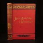 1885 – Alice’s Adventures in Wonderland – Carroll | American Binding, Illustrated